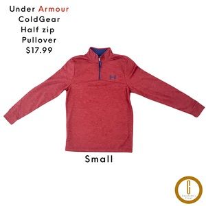 Under Armour Cold Gear Half Zip Pull Over